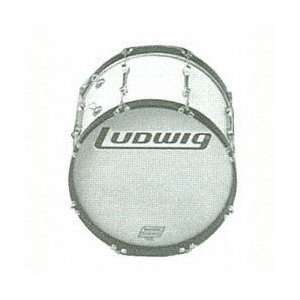  Ludwig Challenger Bass Drum (White 26 Inch): Musical 