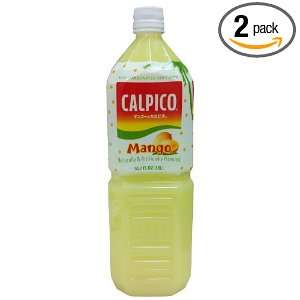 Calpico Soft Drink, Mango, 50.67 Ounce (Pack of 2)  