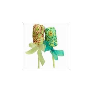 Baby Chocolate Dipped Marshmallows Favors 