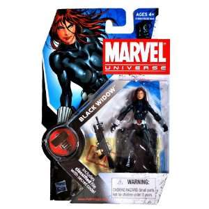   Action Figure #11   BLACK WIDOW with Assault Rifle and Figure Display