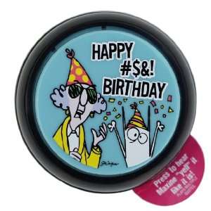  Maxines Happy Birthday Sound Button Health & Personal 