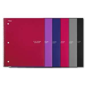  Mead Five star Spiral Notebook. 1 Notebook of 100 Pages, 1 