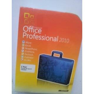  Microsoft Office 2010 Home and Student Product Key Card 