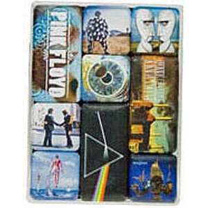  Pink Floyd box set of nine mini fridge magnets
