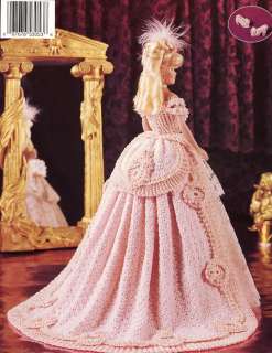 1870 Opera Gown for Barbie Dolls NEW Paradise #42 Crochet PATTERN 