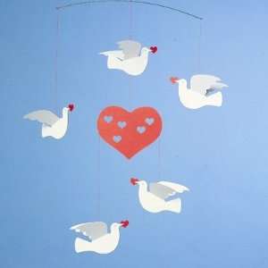  Flensted Mobiles f094 Peace and Love Mobile Patio, Lawn 