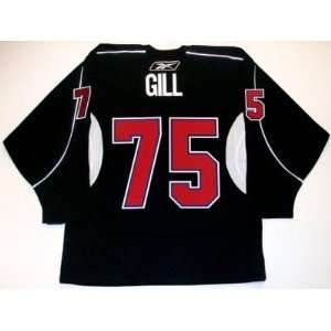    Hal Gill Montreal Canadiens Black Rbk Jersey