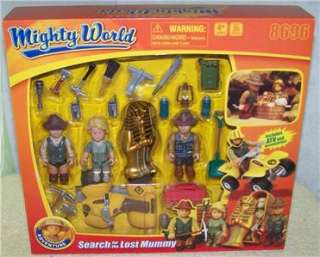 Mighty World *Search for the Lost Mummy* Set New  