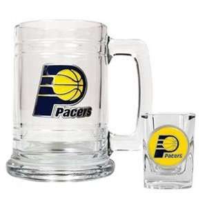 Indiana Pacers NBA Boilermaker Set   Primary Logo  Sports 