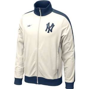  New York Yankees Nike Cooperstown Retro Logo Track Jacket 
