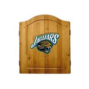  Jacksonville Jaguars NFL Dart Cabinet and Dartboard Set by 