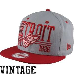  NHL New Era Detroit Red Wings 9FIFTY Establa Snapback Hat 