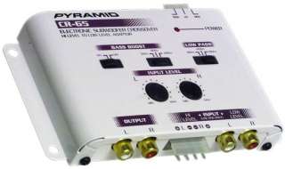 NEW PYRAMID CR65 Electronic Low Pass Audio Crossover  