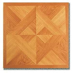   On Tiles 2 Tone Oak Parquet With Design Self Adhesive Flooring RT6082