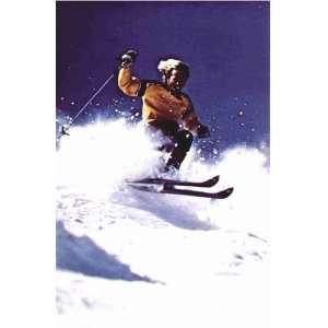  Vintage Ski Poster   Powder Blast