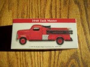 COOL 1948 Task Master Fire Truck Readers Digest  