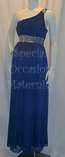   Royal Blue w/ Bolero Rhines Maternity Dress XL formal special Sexy NWT