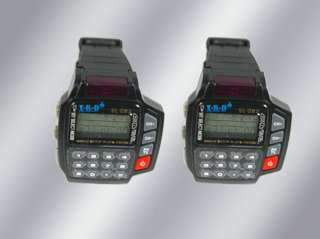 Remote Control TV DVD SAT VCR Calculator Wrist Mens Watch Stopwatch 