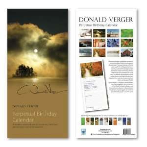 Verger Perpetual Birthday Anniversary Remembrance Photography Calendar 