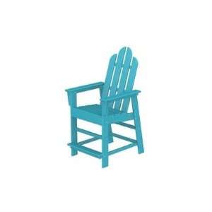   Recycled Plastic Long Island Counter Chair: Patio, Lawn & Garden