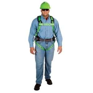 Large Green And Black TechnaCurv Construction Harness With Quik Fit 