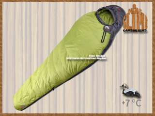 Eider Down 0.68kg Warm Mummy Sleeping Bag Camping backpacking gear7°C 