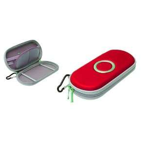   New Red Airform EVA Carrying Case for Sony Psp 2000 3000 Electronics