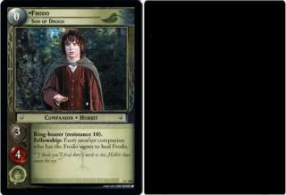 LOTR TCG Frodo Son of Drogo 1C290 Mint Foil + Bonus  