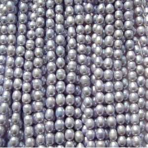  Lavender Purple 9mm Oval Loose Freshwater Pearl Beads 