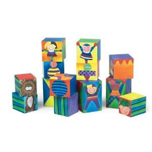  Acrobat Puzzle Block Set: Toys & Games