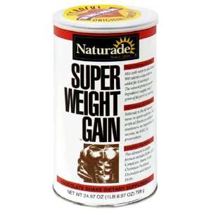 Naturade Super Weight Gain, Dietary Supplement, Chocolate Shake, 24.97 
