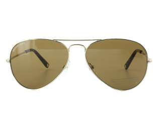 NEW Michael Kors 2046S 717 Gold Tone Aviator Sunglasses  