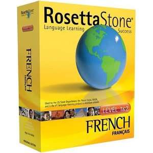  Rosetta Stone French Level 1 & 2 Personal Edition Office 