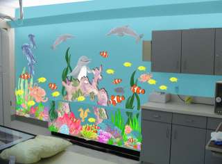 Under The Sea Underwater Kids Wall Mural Ocean Dolphins  