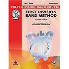 Alfred First Division Band Method Part 1 Trombone
