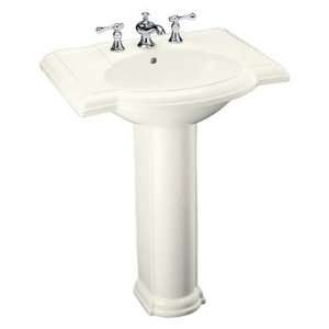    Pedestal Bathroom with Single Hole Faucet Drilling Finish: Ice Grey