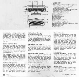 Olivetti Underwood Lettera 32 Travel Lightweight Manual Typewriter 