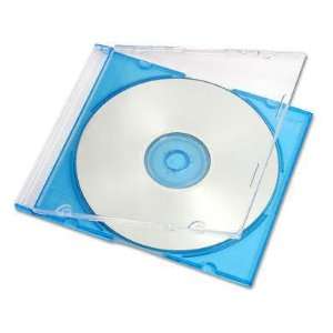  Blue CD Slim Line Jewel Cases Electronics