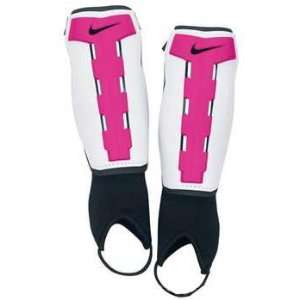  Nike Youth T90 Charge Soccer Shin Guards White Pink Size 