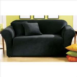  Bundle 25 Stretch Pique Sofa Slipcover (Box Cushion) (3 