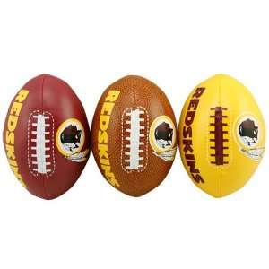  NFL Washington Redskins Softee 3 Football Set