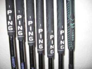Ping i3 Blade 4 9 Iron Set Blk Dot Cushin Stiff Steel RH Match SNs 