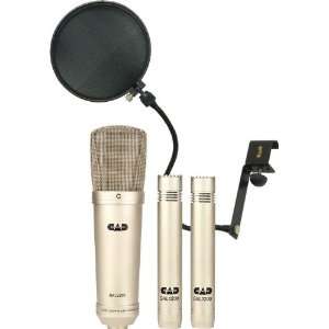    CAD GXL2200/1200 Stereo Studio Microphone Pack Musical Instruments