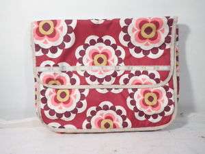 LeSportSac White, Pink and Green Floral Laptop Case  