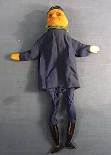 LA2/130# S * USED WOOD CARVED HAND PUPPETS COP  