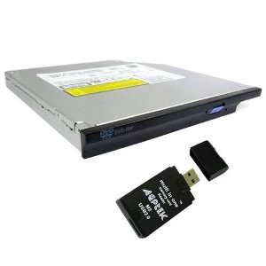 CD DVD RW Dual Layer IDE Burner Drive For DELL XPS M1210 w/ AGPtek USB 