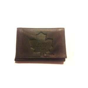  Toronto Maple Leafs Leather Embossed Trifold Wallet 