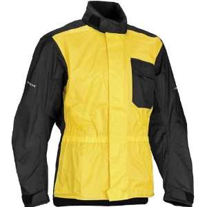   Firstgear Splash Waterproof Motorcycle Rain Jacket Yellow Automotive