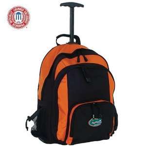   Florida Gators Orange & Black Wheeled Backpack