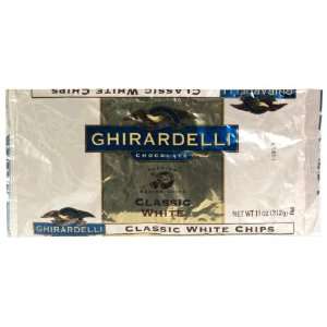 Ghirardelli, Chocolate Chip White Classic, 11 Ounce (12 Pack)  